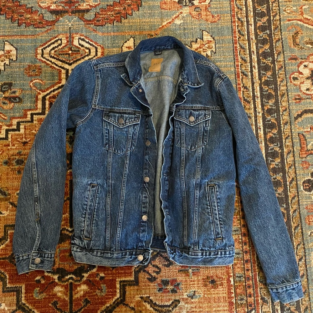 Mens Gap Denim Jean Jacket Size Large Tall